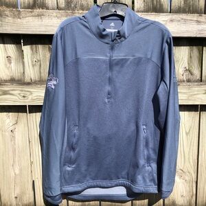 Adidas 1/4 zip Pullover Golf Jacket Sweatshirt